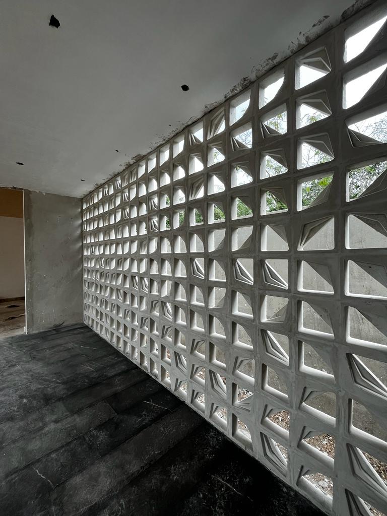 Proyecto Casa Silvesta con celosía CD05 de Deco Taller de Concreto